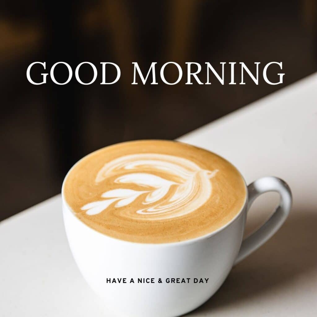 Good Morning image cup - zero motivational